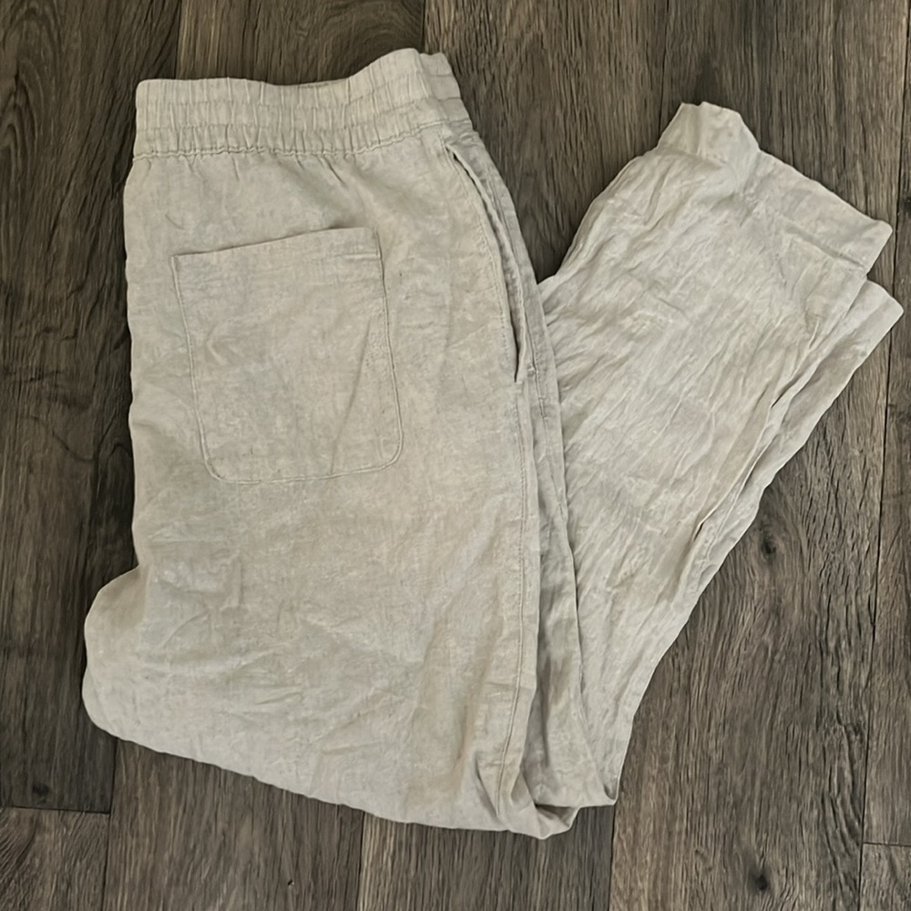 Old navy linen pants size large